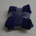 Hand Towels 4 Pack 16×28 Inch And 12×10 Inch Mix (3 Navy Blue, 1 Orange)