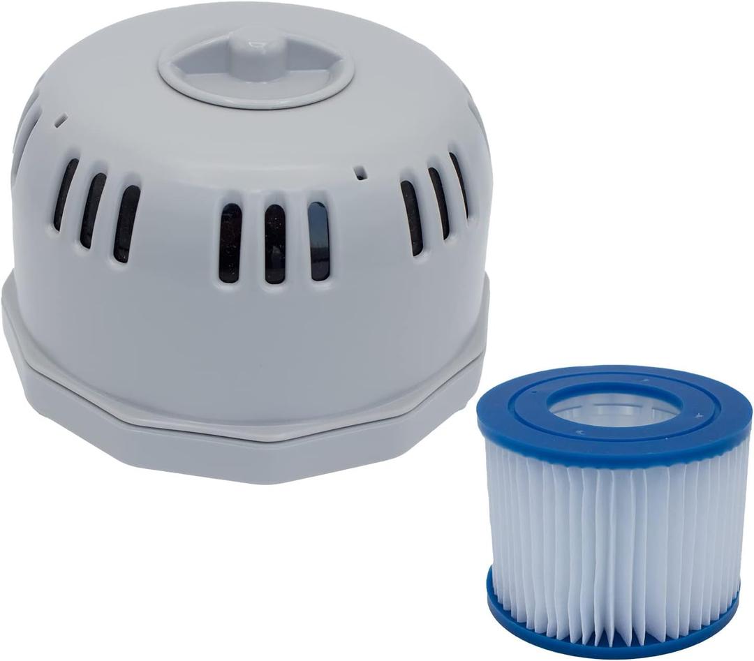 Replacement Hot Tub Parts Filter Cartridge Holder Only P6653, P05343, with a Hot Tub Filter Cartridge, Size VI
