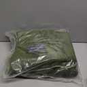 REDKISS 6-Piece Bath Towel Set - 2 Washcloths, 2 Hand Towels, 2 Bath Towels | Ultra-Fiber Coral Fleece, Super Absorbent, No Lint & No Fading | Perfect for Bathroom, Spa, Gym | Family -Olive Green