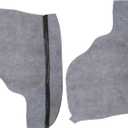 FZJDSD 2pcs Dark Gray Auto Door Panel Armrest Cover Replacement Compatible with Honda Odyssey 2011 2012 2013 2014 2015 2016 2017 Microfiber Leather Car Door Armrest Replacement Anti-Scratch
