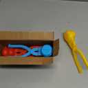 Snowball Maker, 4 Pack Snowball Mold for Kids, Snowball Mold Snow Toys, Outdoor Beach Toy Snowball Maker Toys with Handle, Birthday Xmas Gifts for Kids Ages 2-10