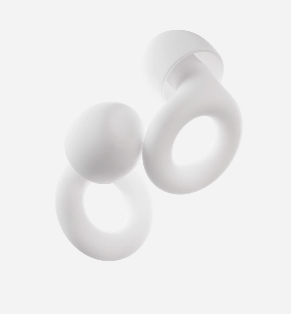 Loop Quiet 2 Ear Plugs Ultra-Comfy Reusable Noise-Reducing Earplugs for Sleep, Deep Focus, Travel, Sensitivity | Flexible Hearing Protection | Customizable Fit | 24dB (SNR) Noise Reduction