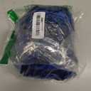 sedmoda Women's Bodycon Velvet Mini Dresses Side Zipper Slit Mesh Patchwork Sexy Long Sleeve Club Outfits (Medium, Blue)