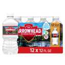Arrowhead Mountain Spring Water Bottles, 11 Pack - Still Bottled Water with Naturally Occurring Minerals & Electrolytes for Taste - 12 Fl Oz (EXP 05/06/27)