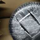 4.80/4.00-8" Flat Free Wheelbarrow Tires and Wheels, 14.5" Universal Fit Solid Tires with 5/8" or 3/4" Bearing, 3"-7" Hub, Adapter Kit Hand Truck Wheels Replacement for 3.50/2.50-8", 4.00-6"etc, 1 PCS