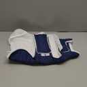 KYEESE Dog Coat Waterproof Dogs Jacket with Fleece Lined Windproof Dog Coats for Small Dogs Thick Pets Clothes with Pocket Soft Pet Sweater for Cold Weather Warm Pet Winter Puffer Coat with Leash Hole (Large, 01# Blue)