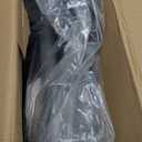 30" Bar Height Director Chair - 400lbs Heavy Duty with Detachable Footrest & Side Table, Portable Foldable Chair for Makeup Artists/Outdoor Events (Black/Gray)