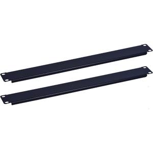 RackPath 1U Blank Rack Mount Panel Spacer for 19in Server Rack Enclosure or Network Cabinet  2 Pack