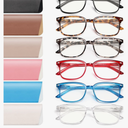 NOVIVON 6 Pack Reading Glasses for Women, Reading glasses men, Blue Light Blocking Readers, Computer eye glasses, Cheaters +2,5