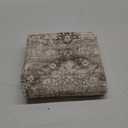 Washable 2x3 Entrance Area Rugs: Indoor Non-Slip Bathroom Mat Soft Stain Resistant Table Runners for Kitchen Laundry Dining Room Vintage Carpet for Entryway Foyer (Beige,2x3)