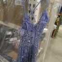 Morgan womens Sequin Cowl Neck Midi Dress, 4/3 Size 0