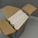 24 Pack A5 Kraft Notebooks, 60 Lined Pages Travel Journal Bulk, Soft Cover Notebooks for Women Girls Students, Making Plans Writing Memos Office School Supplies, 8.3 X 5.5 in