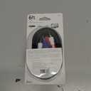 GE 6ft. Audio/Video Component Cable, RCA-Type Connectors, Black 33606 5:5