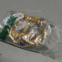 T13 3D Action Figure Set (Assembly Completed) 2 Pcs, 3D Printed Multi-Jointed, Titan 13 Action Figures, Multi-Articular Lucky Mobile Robot Nova,Desktop Decorations for Game Lovers Toys (Gold Sliver)