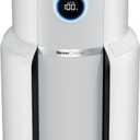 Shark Air Purifier for Home with NeverChange(5-Year) HEPA Air Filter, 1400 sq. ft. for Powerful Multi-Room Purification, Filters Smoke, Captures 99.98% of Particles & Dust, HP302, White