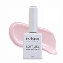 N.HYPE Elastic Rubber Base Coat. UV/LED Curable. Correcting Coating with Enhanced Adhesion. Soak OffÉ (Almond)