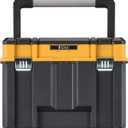 DEWALT TSTAK Tool Box, Deep, Long Handle, Extra Large Design, Fixed Divider for Tool Organization, Water and Debris Resistant (DWST17814)