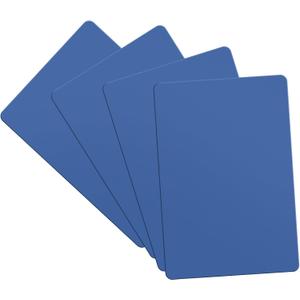 4 Pcs Mahjong Tile Mixer Shuffler for Mixing and Shuffling Tiles Plastic Game Accessories Gifts for Mahjong Lovers Playing Game (Blue)