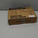 Cordless Sheet Metal Cutter Brushless for De-walt 20v Max Battery(Tool Only), Metal Shears 360 Degree Pivoting Head, Electric Metal Scissors for for Cutting Stainless Sheet, Metal, Iron, 221 Ft-Lbs