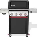 Weber Spirit EP-435 Liquid Propane Gas Grill for Outdoor Cooking, 4 Burners and 1 Side Burner, Black