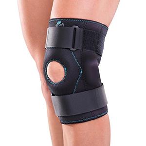DonJoy Advantage DA161KB02-BLK-L/XL Stabilizing Double Hinged Knee Wrap Brace for Sprains, Strains, Media Lateral Instability, Arthritis, Patella Buttress L/XL