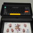 nuphy Air75 V2 Portable 75% Low Profile Mechanical Keyboard,Wireless Keyboard,Supports Bluetooth/2.4G/USB-C RGB Bluetooth Keyboards,Compatible with Windows/Mac OS/Linux Systems-Gateron Brown Switch