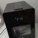 2'' Clear Ice Ball Maker  4 Ice Spheres in 35min, 144 pcs/Day, Auto&Manual Fill, Fast Round Ice Machine with LCD Touch Panel, Self-Cleaning, Home & Bar Maker for Whiskey Parties Gift(Black)