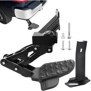 ASOPARTS Rear Bed Step Compatible with 2019 2020 2021 2022 2023 2024 Dodge Ram 2500 3500 Retractable Bumper Tailgate Step # 82215842AE 82215842AC 82215842AD 82215842AH