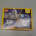 LEGO Creator 3 in 1 Space Shuttle Toys - Space Toys Building Set for Boys & Girls, Ages 6+ - Option to Build 2 Spaceships or Astronaut - Educational Gift for Kids Birthday & Holidays - 31134