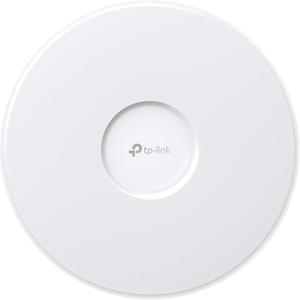 TP-Link Omada WiFi 7 Wireless Access Point - BE11000 Tri-Band, 2.5G Port, PoE+ or DC Powered, DC Adapter Included, Captive Portal, Mesh, WPA3, Roaming, Business WiFi Experience(EAP770)