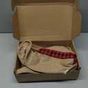 Outus Farmhouse Burlap Christmas Tree Collar Rustic Christmas Tree Ring Easy Set Up for Holiday Xmas Decor(Ribbons)