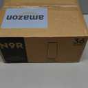 N9R 36PCS Plastic Champagne Flutes, 9 Oz Stemless Disposable Gold Rim Toasting Glasses, Crystal Clear Cocktail Cups Drinkware Shatterproof Ideal for Party Wedding Birthday