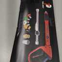 Tool Daily Deluxe Pressure Washer Gun, with Replacement Wand Extension, 5 Nozzle Tips, M22 Fitting, 40 Inch, 5000 PSI