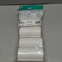 EZ White Snap Clamp 1-1/2 Inch X 4 Inches Wide for 1-1/2 Inch PVC Pipe 10 Per Bag