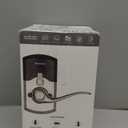 Kwikset SmartCode 917 Keypad Keyless Entry Traditional Residential Electronic Lever Deadbolt Alternative with Tustin Door Handle and SmartKey Security, Satin Nickel