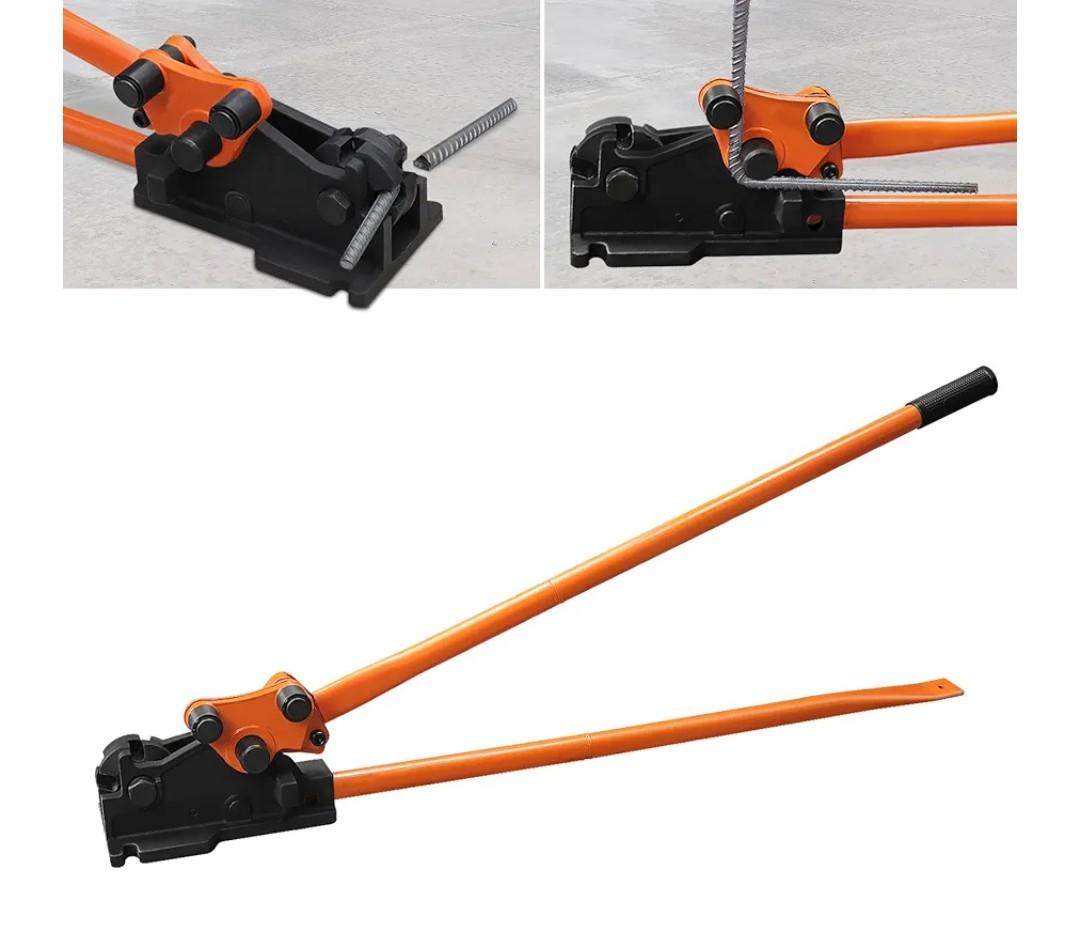 LOSCHEN Manual Rebar Cutter and Bender,for Construction Site and Home-use,Removable Rebar Shears, Rebar Bending Machine, Bending and Cutting Rebar up to 5/8 Inch