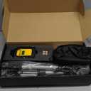 PREXISO 360 Laser Level with Tripod, 100Ft Self Leveling Cross Line Laser- Green Horizontal Line for Construction, Floor Tile, Renovation with Target Plate, Green Glasses, Carry Bag, 4 AA Batteries