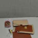 WADORN DIY Crossbody Bag Making Kit, PU Leather Shoulder Bag Making Materials Set DIY Purse Making Sewing Complete Kit Handmade Bag Making All Accessories for Beginner, 7.5x2.8x5.9 Inch, Khaki