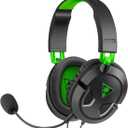 Turtle Beach Recon 50 Xbox Gaming Headset  Officially Licensed for Xbox Series X|S, Xbox One, and Windows PCs with 3.5mm  Also works with PS5, PS4, and Mobile Devices, Removable Mic, 40mm Speakers (Black / Green)