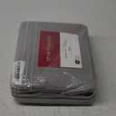 Mellanni Queen Sheets Set - 4 PC Iconic Collection Bedding - Hotel Luxury, Extra Soft, Cooling Bed Sheets - Wrinkle, Fade, Stain Resistant (Queen, Light Gray)