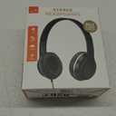 GPX IAH57B Wired Headphones Padded 3-d Accs Swivel Earcups/adjustable Headband