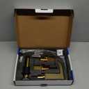 QFN Brushed Gold Bathroom Faucet 3 Hole, 8 Inch Widespread Square Sink Faucet Bathroom with Metal Pop-up Drain and 24" CUPC Supply Line, Lead-Free 2 Handles for Vanity, Restroom, Lavatory and Mall