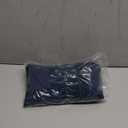 ANRABESS Women Asymmetric High Waist Wide Straight Leg Sweatpants with Pockets 2024 Fall Trendy Sweat Jogger Pants (Large, Navy Blue)