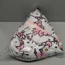 Jay Franco Sheet Set with Fitted, Flat Sheets & Pillow Cover - Ultra-Soft Bedding with Pillowcase for Room Decor, Multi - Hello Kitty, 4 Piece Queen