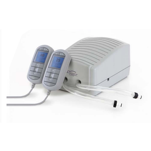 Instant Comfort Air Bed Pump Compatible with Personal Comfort Air Adjustable Number Bed, Replacement Mattress Pump with 2 Wired Remote Controls