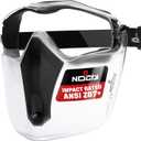NoCry Safety Face Shield Mask for Work with Premium Anti Fog and Anti Scratch Technology Durable ANSI Z87.1 Certified Grinding Face Shield with Extreme Impact Resistance
