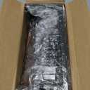 Sponge Holder for Kitchen Sink, Sink Caddy with Towel Holder, Kitchen Countertop Storage Organization, Home Apartment Essential Accessories (Black)