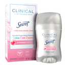 Secret Clinical Strength Antiperspirant Deodorant for Women, 3X Stress Protection, 72hr Sweat & Odor Protection, Pro-Hyaluronic Acid, Invisible Solid, Strawberry Summer Fizz Scent, 1.6 oz