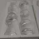 Lily's Home Individual Glass Wine Decanters, Miniature Personal Size Carafes Ideal for Dinner Parties and Wine Tastings, Makes Wonderful Gift (8.4 oz. Each, Set of 4)