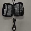 PQRQP 3 in 1 Microphone for iPhone/Android/Camera, Wireless Microphones, 328ft Transmission, 18H Battery Life, Mini Microphone for Record Interview, Vlogs, YouTube, Tiktok (Ebony Black)